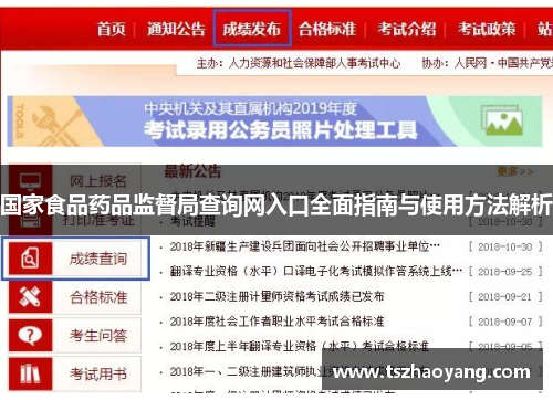 国家食品药品监督局查询网入口全面指南与使用方法解析